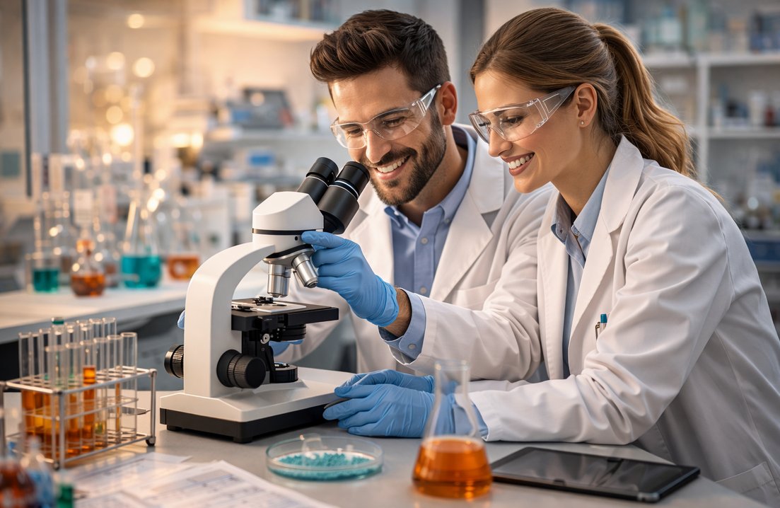 Labor Geo-Domains für medizinische Labore und Analyselabors Nürnberg